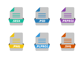 adobe-creative-suite-file-extensions-v1 آیکون انواع فایل