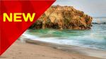 ساحل دریا با صخره
