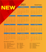 تقویم سال 2023 میلادی